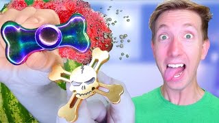 5 Fidget Spinner Gadgets vs Fruit Ninja