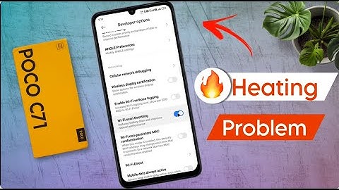 How Fix Heating Issue on Poco C71 / Poco C71 Gaming Time Heating Problem Solved