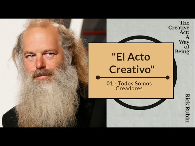 RICK RUBIN: EL ACTO CREATIVO - AUDIOLIBRO EN ESPAÑOL - 01- Todos Somos  Creadores #audiolibro 