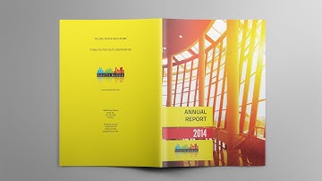 Annual Report Design and Video Presentation