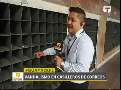 Vandalismo en casilleros de correos