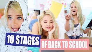 10 Stages of Back to School Prep