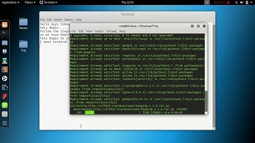 how to install trity toxic in kali linux