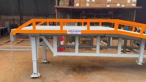 Dock Ramp New Design - JOIST Material Handling Equipment Manufacturer
