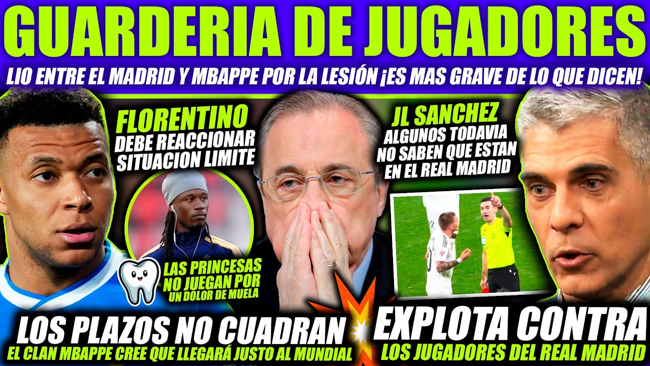 🔥 JOSE LUIS SANCHEZ EXPLOTA CONTRA LOS JUGADORES DEL MADRID ¡MALCRIADOS! LIO CON LA LESION DE MBAPPE