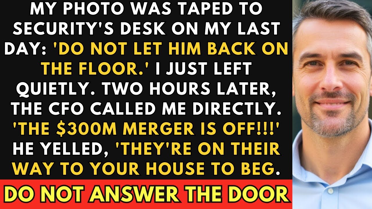 Месть за увольнение: я отозвал их ключи безопасности, слияние стоимостью 300 миллионов долларов с...