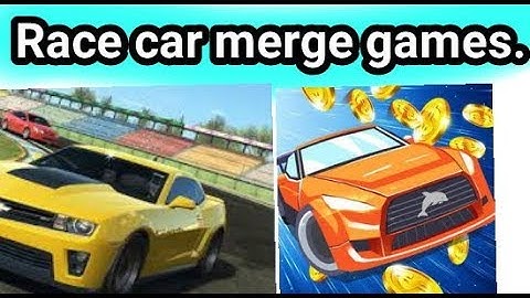 Merge car racing games for kids. Can you play this.