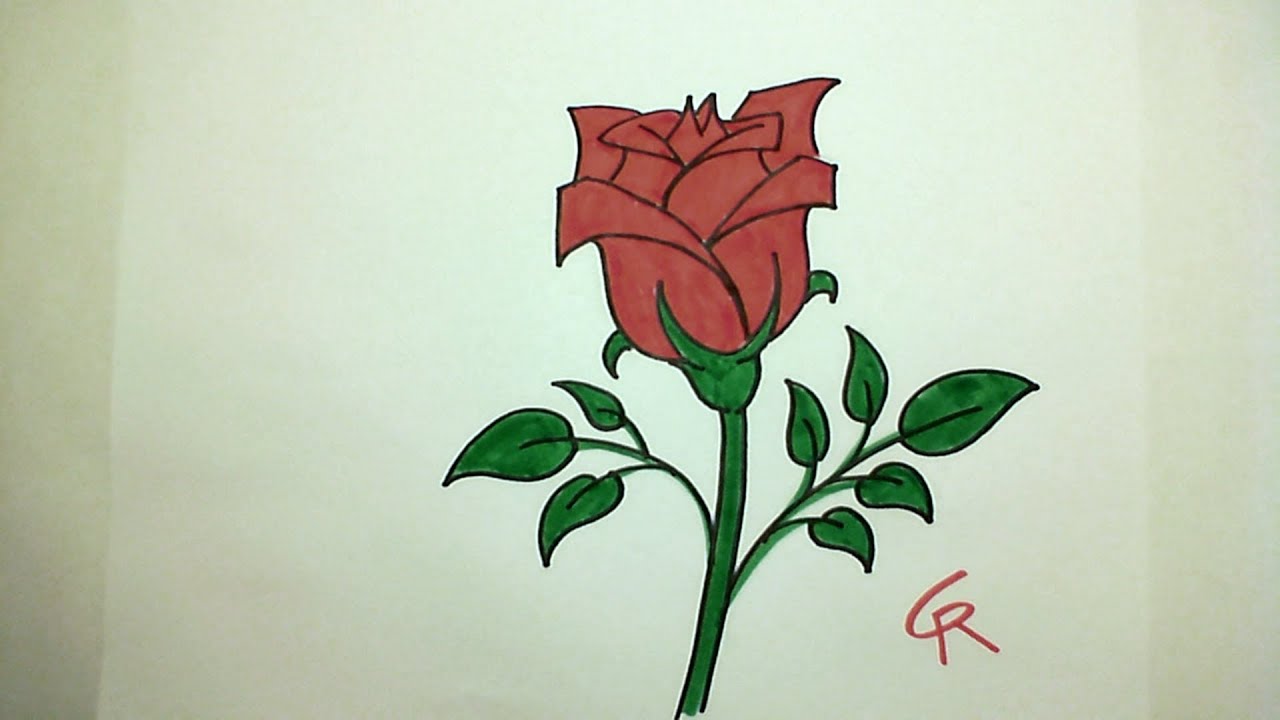 How To Draw A Rose In Full Bloom - Theatrecouple12