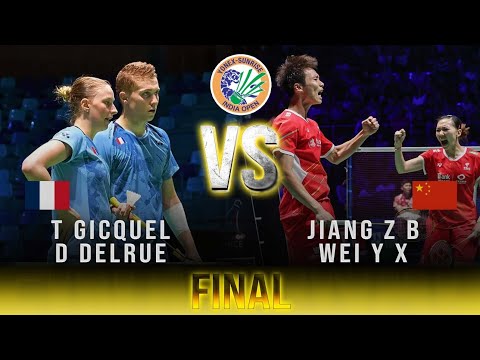 FINALS | T GICQUEL/D DELRUE (FRA) VS. JIANG Z B/WEI Y X (CHN