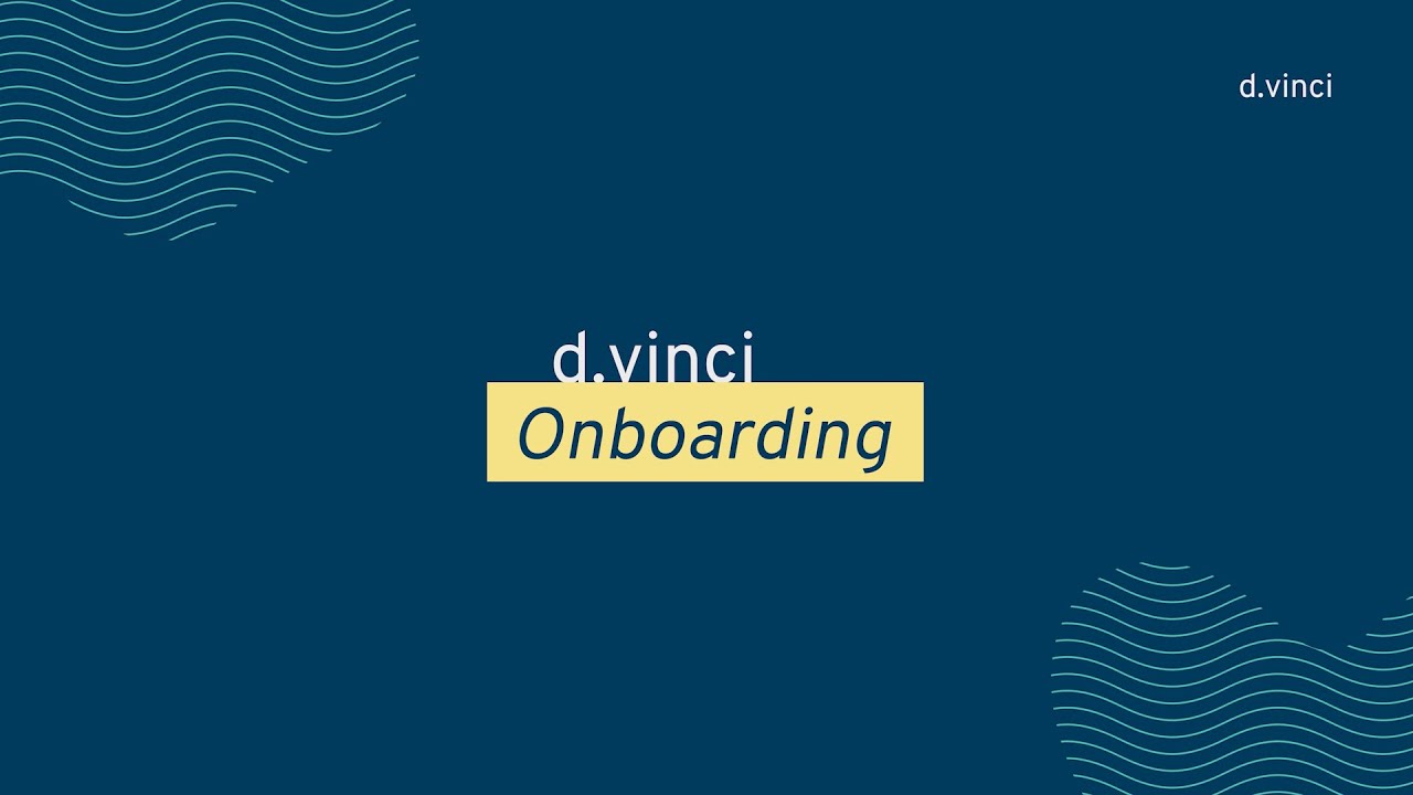 d.vinci ONBOARDING •  Neue Mitarbeiter:innen mit System willkommen heißen