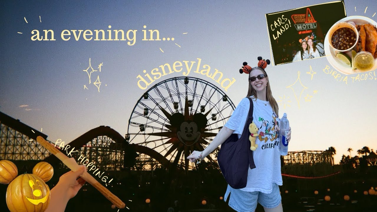 an evening in disneyland🌙 bachelorette trip day 1 (part 2)🎠