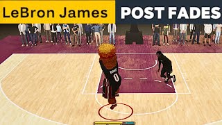SEASON 9 LEBRON POST FADE NBA 2K23!