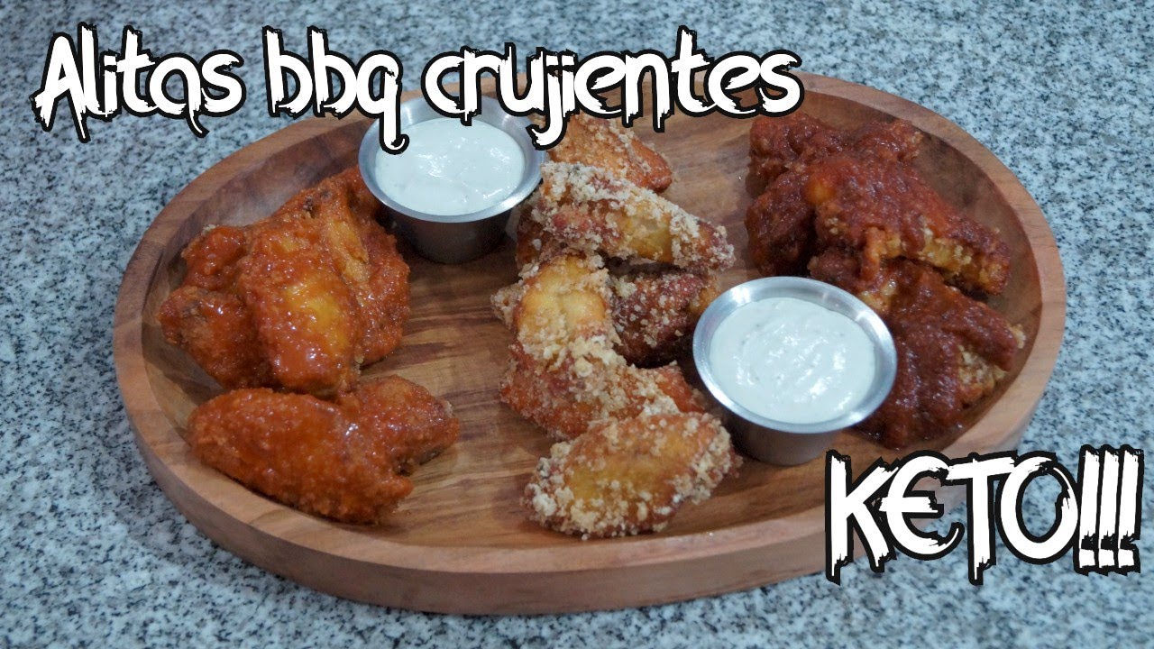 Cómo hacer alitas crujientes KETO!!! Alitas BBQ KETO!!! YouTube