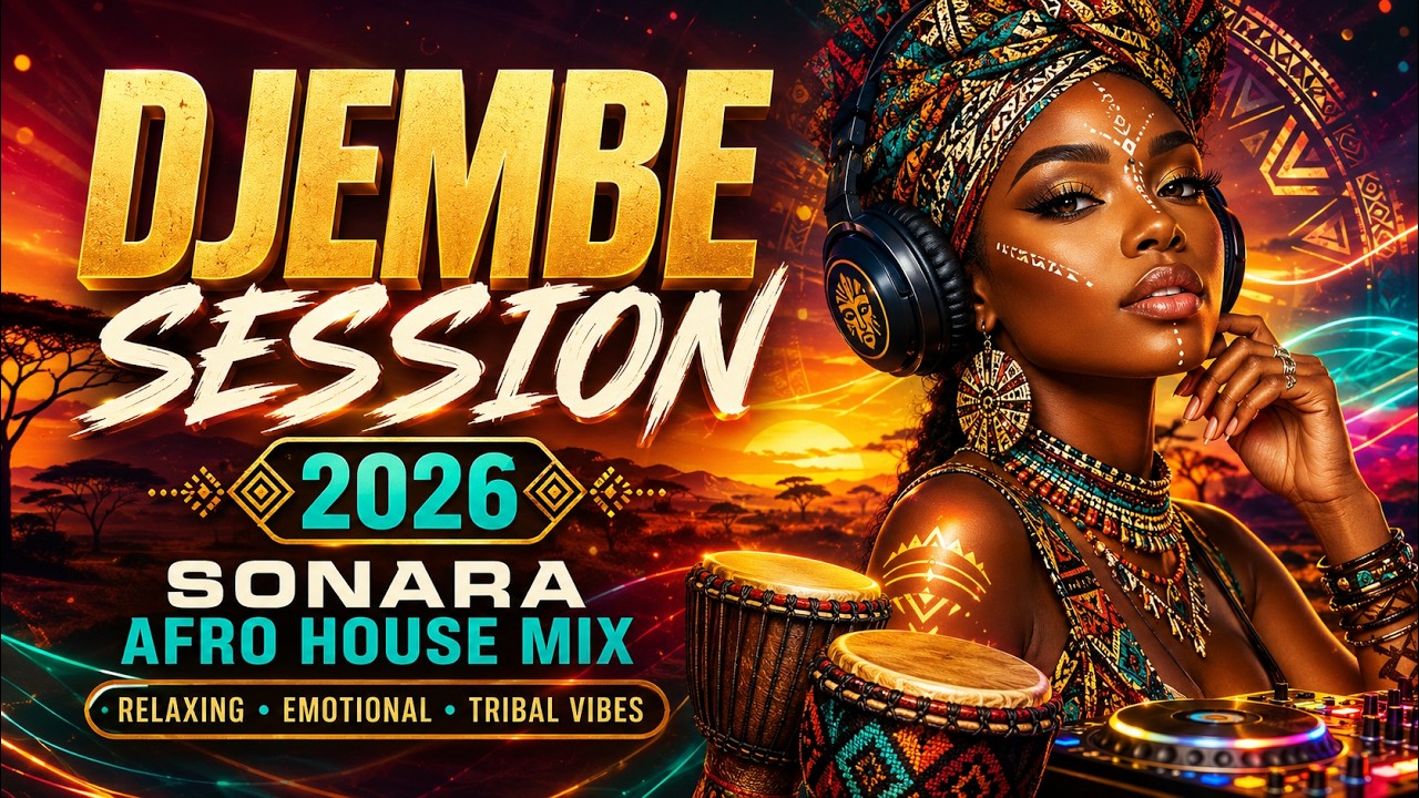 Djembe Session 2026 | Sonara Afro House Mix for Relaxing & Emotional Tribal Vibes