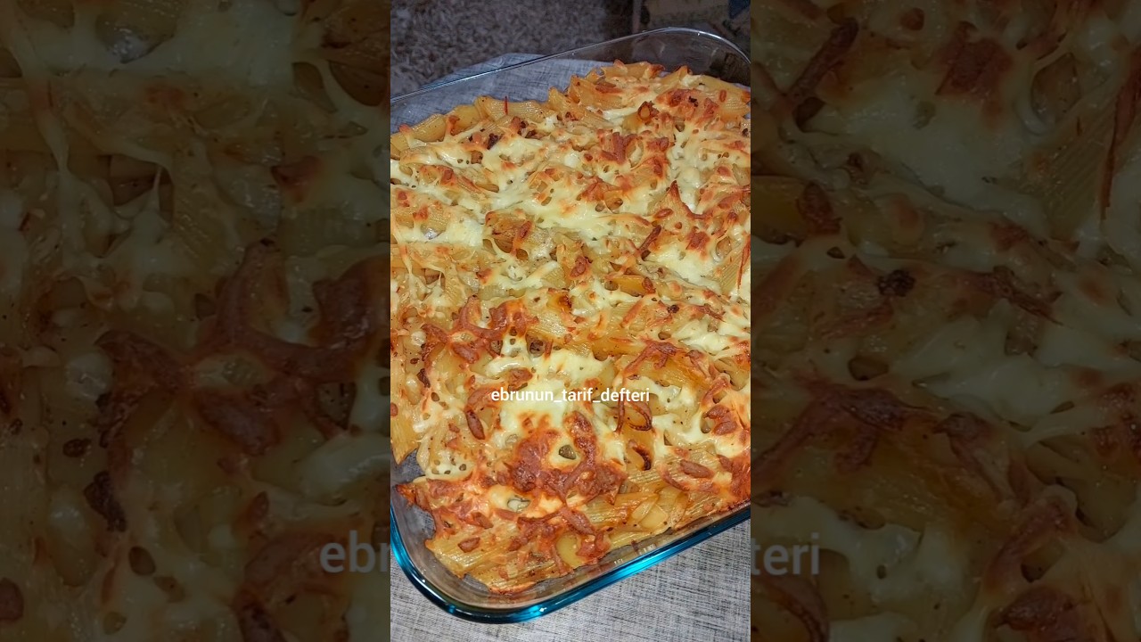 En pratik hâliyle kıymalı kremalı fırın makarna Bildiğin börek 👍 En pratik hâliyle kıymalı kremalı fırın makarna Bildiğin börek 👍
