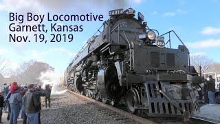 Big Boy 4014 Locomotive 4k - Garnett Ks. 11.21.19