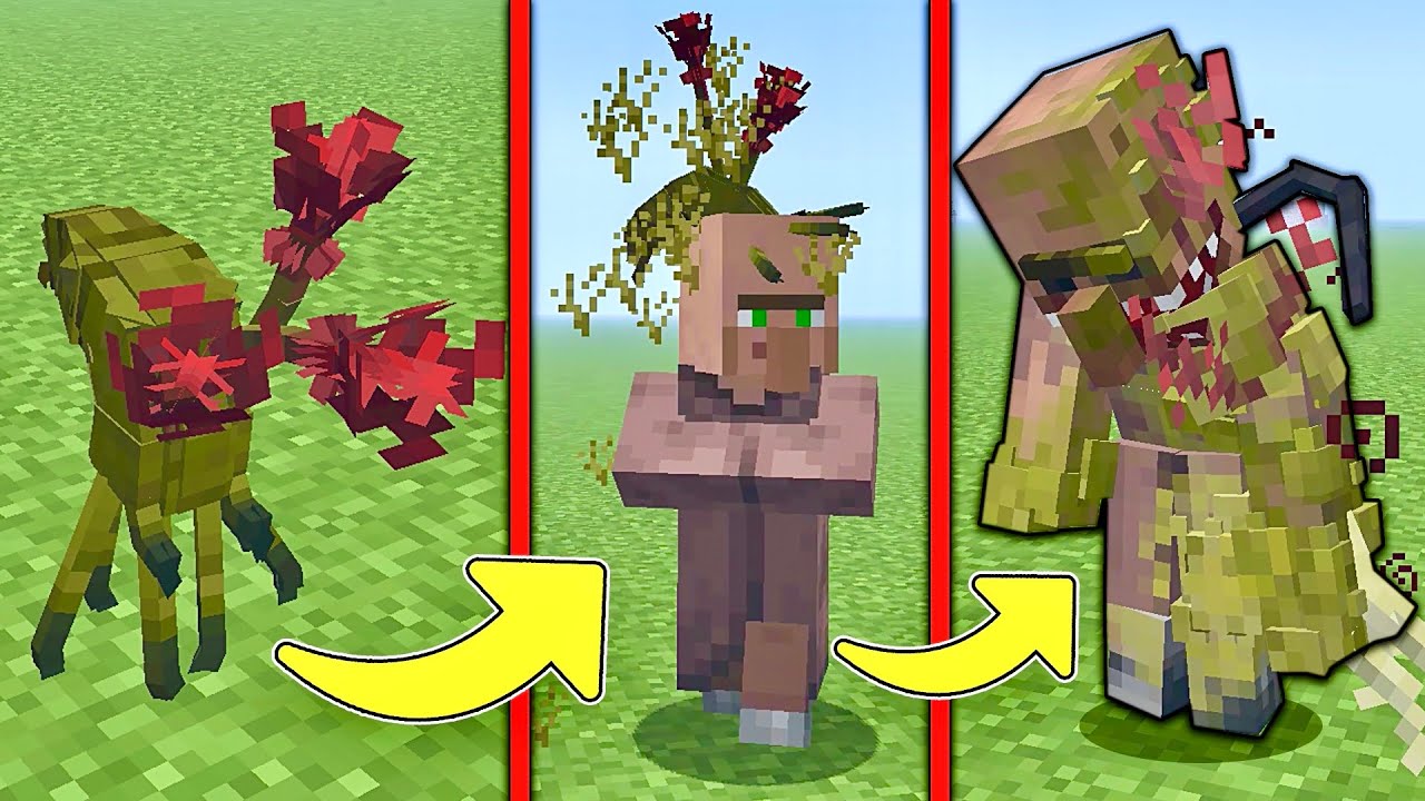 New Parasite Mod in Minecraft Bedrock