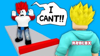 OBBY BUT YOU CAN'T JUMP In Roblox 🍁🍁 Khaleel and Motu Gameplay screenshot 1