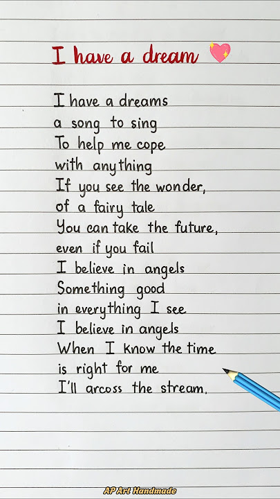 Let's sing and learn English - I have a dream lyrics - Westlife #songlyrics #lyrics