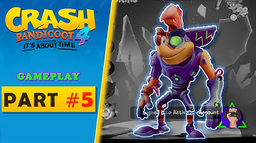 WALKING ON NITRO crates | CRASH BANDICOOT 4 It