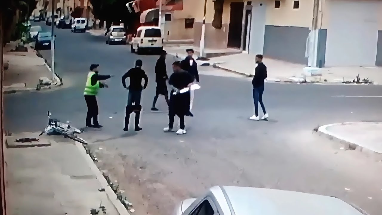 أخطر كريساج في المغرب صورته كاميرات المراقبة!! كريساج يجعلك تمسك رأسك