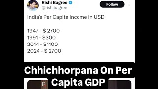 Chhichhorpana On Per Capita GDP