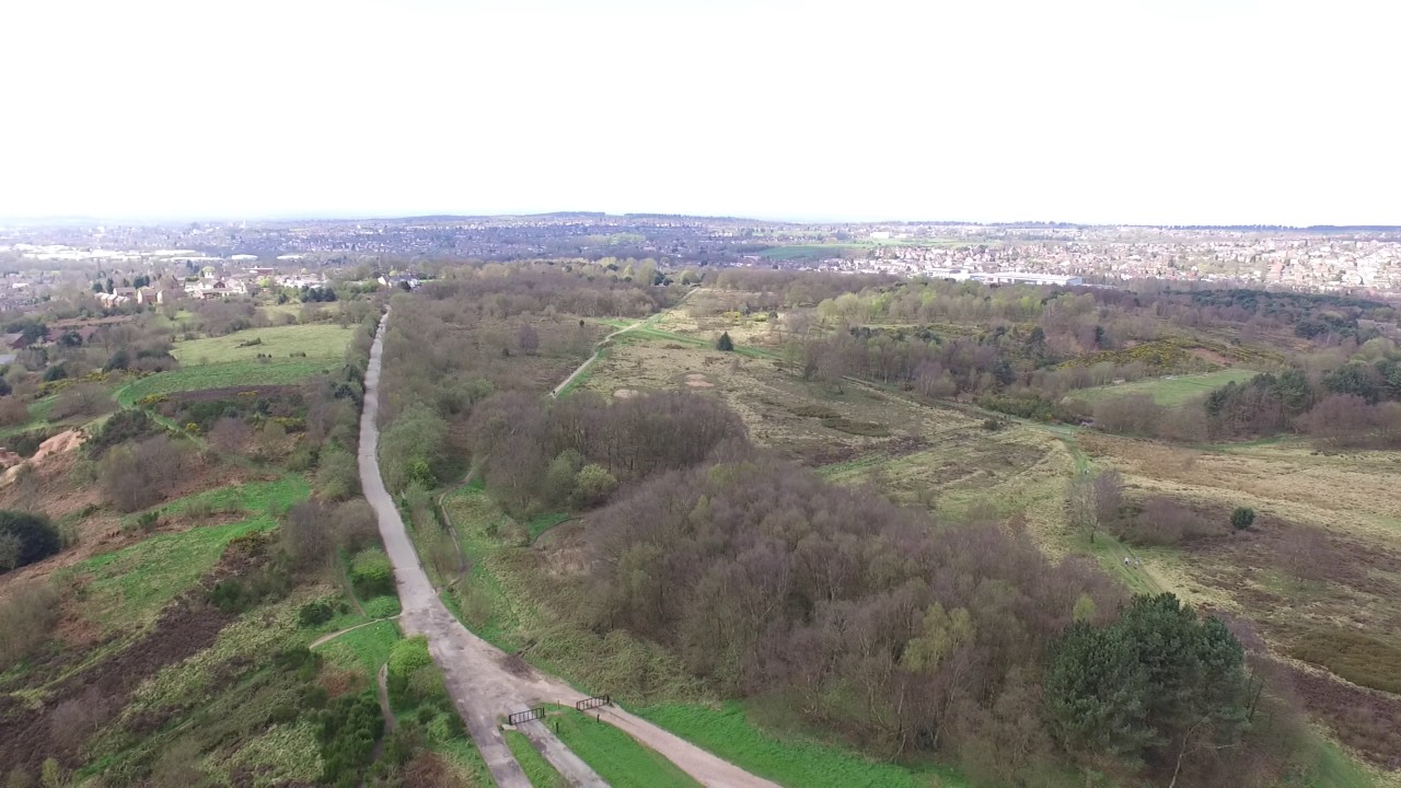 Hednesford Hills Drone Footage YouTube