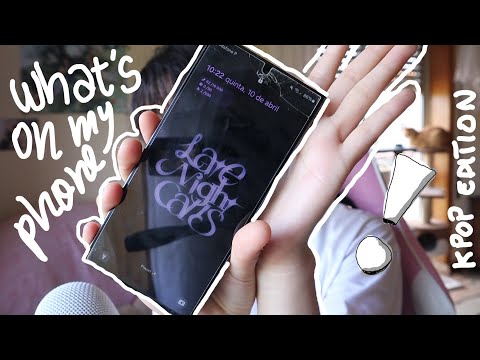 What's on my phone! kpop edition | 2025 | Samsung Galaxy S24 ULTRA