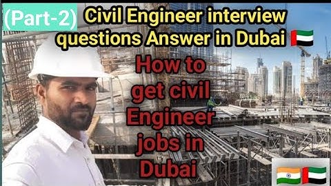 Civil Engineer interview questions/Answer in Dubai 🇦🇪 Hindi/Urdu/English.