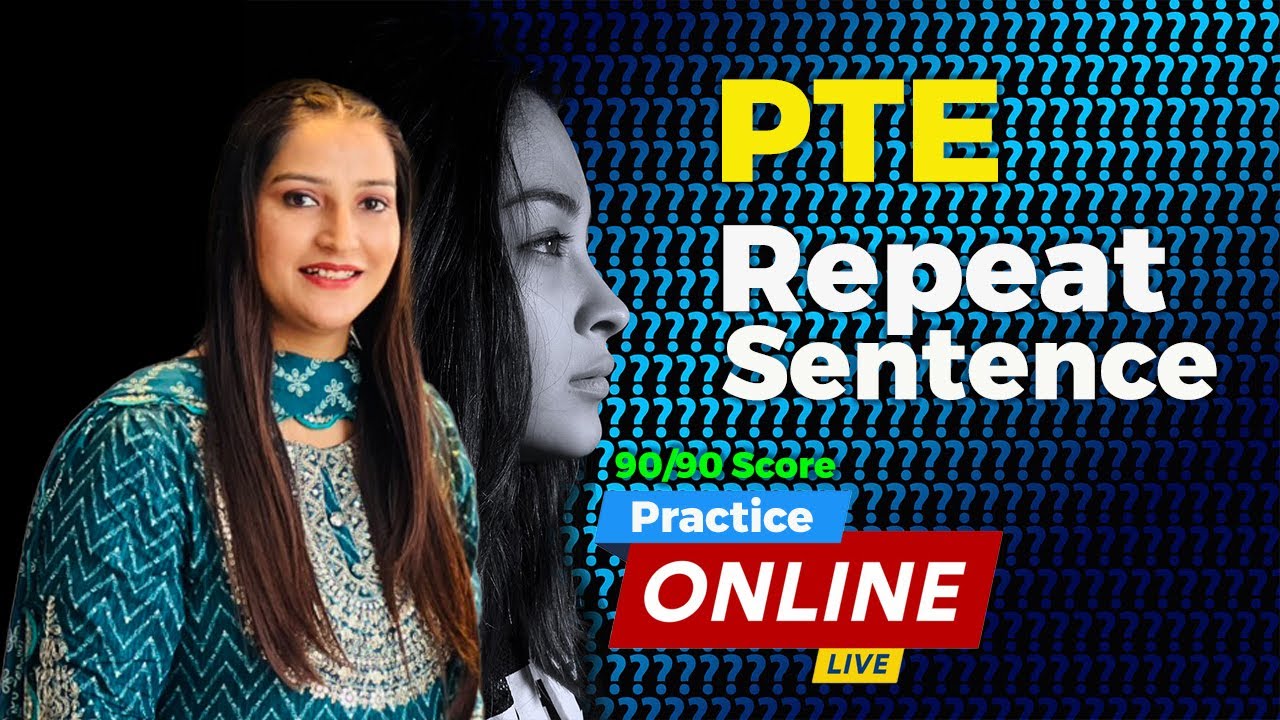 Repeat sentence practice PTE 2024 | tips and tricks - YouTube