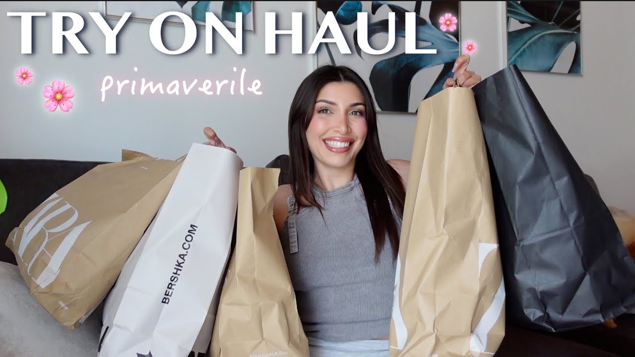 TRY ON HAUL PRIMAVERILE 🌸 ho fatto danni 💸 MelissaTani