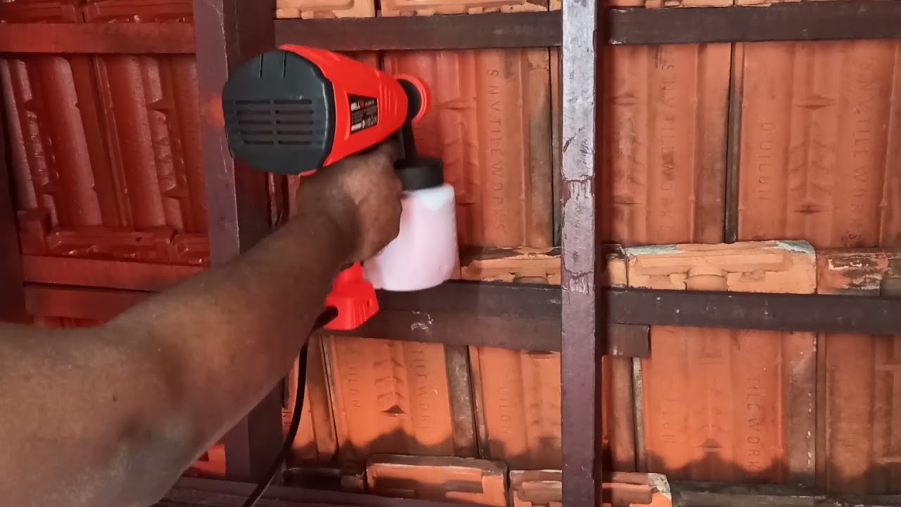 Paint Spray Machine iBELL | Roof Tile Painting | Ceiling Tile Painting | iBELL Paint Sprayer