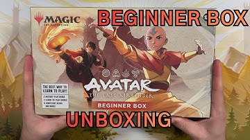 Magic the Gathering, Avatar: The Last Airbender Beginner Box - Unboxing and Review