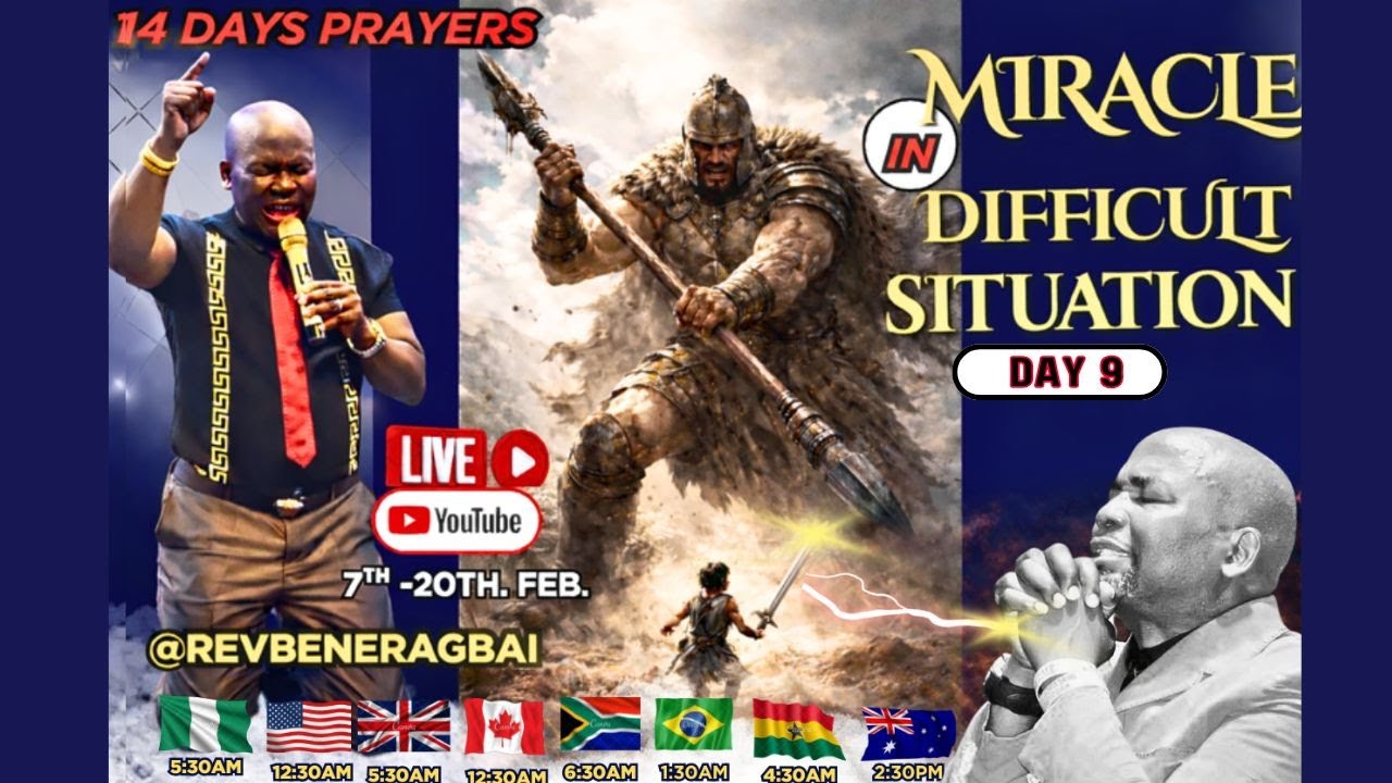 14 DAYS POWERFUL PRAYERS | MIRACLE IN DIFFICULT SITUATION ( DAY 9)