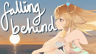 Falling Behind | Lumizap Cover