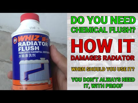 Does Liqui Moly Radiator Cleaner work? Test on FILTHY coolant