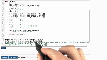 Lorenz and Forward Euler - Differential Equations in Action