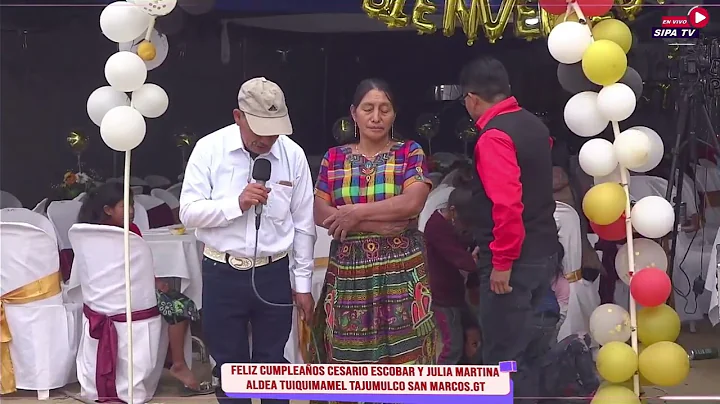 LAS PALABRAS DE CESARIO ESCOBAR ANTES DE LA SORPRESA