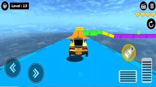 Impossible Mega Ramps Car Stunts Extreme Driving Simulator # Sports Car Racing 3D Android Gameplay screenshot 2
