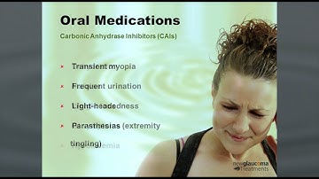 Carbonic Anhydrase Inhibitors CAIs  for Glaucoma