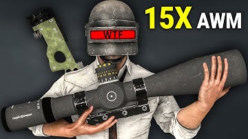 The 15x AWM QUICK SCOPE!