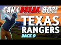 CAN I SHOOT UNDER 80?! Texas Rangers Golf Club Course Vlog Part 2 | SHOT TRACERS