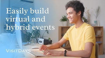 Easily build virtual and hybrid events with VisitDays