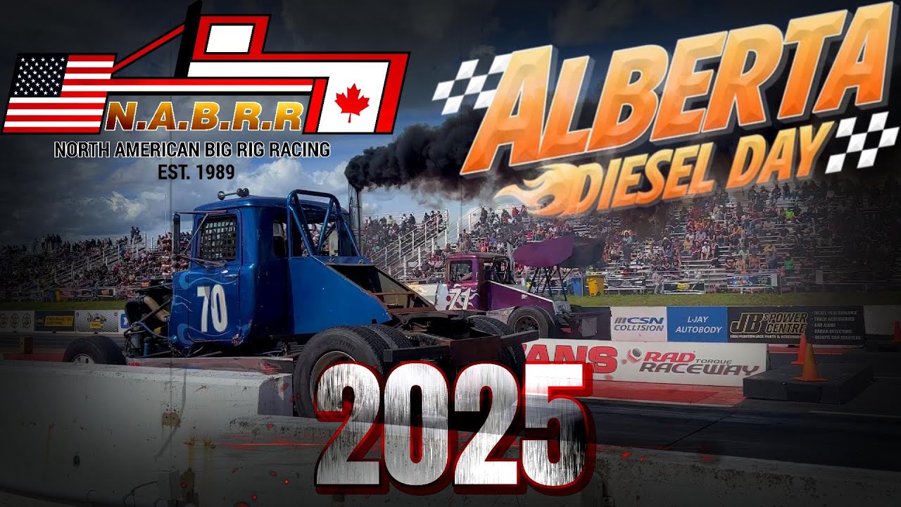 Alberta Diesel Day 2025 | North American Big Rigs | RAD Torque Raceway