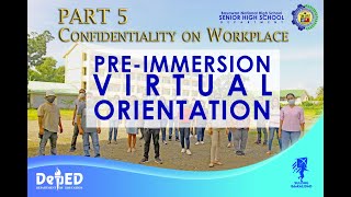 Part 5: Confidentiality on Workplace