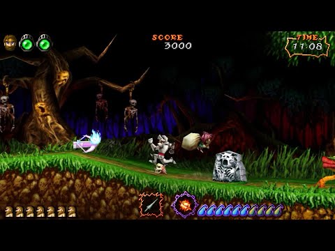 ULTIMATE GHOST 'N GOBLINS SONY PSP Full Playthrough No Commentary