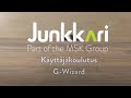 Junkkari Käyttäjäkoulutus G-Wizard