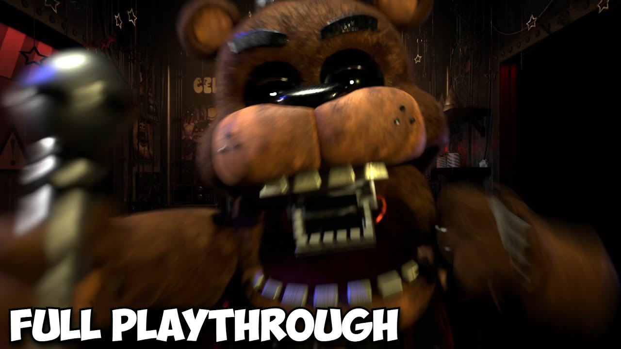 Five Nights at Freddy's Plus Fan-Made Full Walkthrough Night 1-5 +