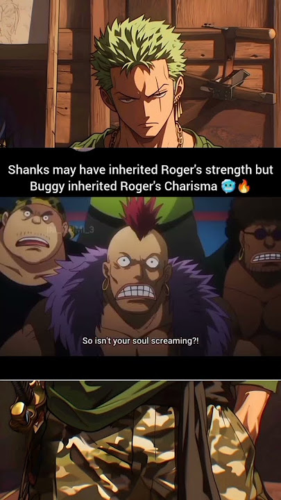 buggy vs shanks#anime#animeedit#onepiece#luffy#shanks#buggy#zoro#mihawk
