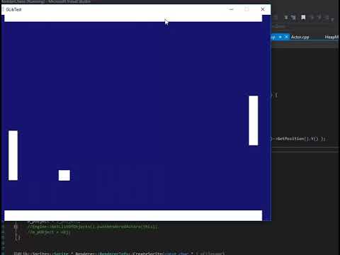 C++ engine custom made game - YouTube